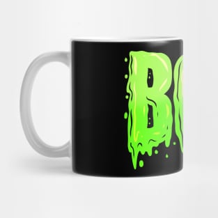 Scary Slime Green Boo Costume For Halloween Mug